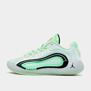 NIB Big Kid GS Air Jordan Luka 4 Space Navigator HJ5225-300 Barely Green/Black